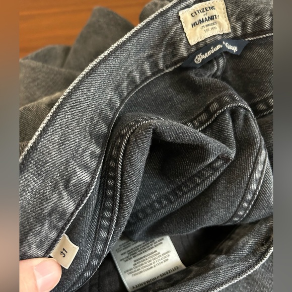 Citizens of Humanity Charlotte Straight Jeans 31 Grey - Picture 6 of 6